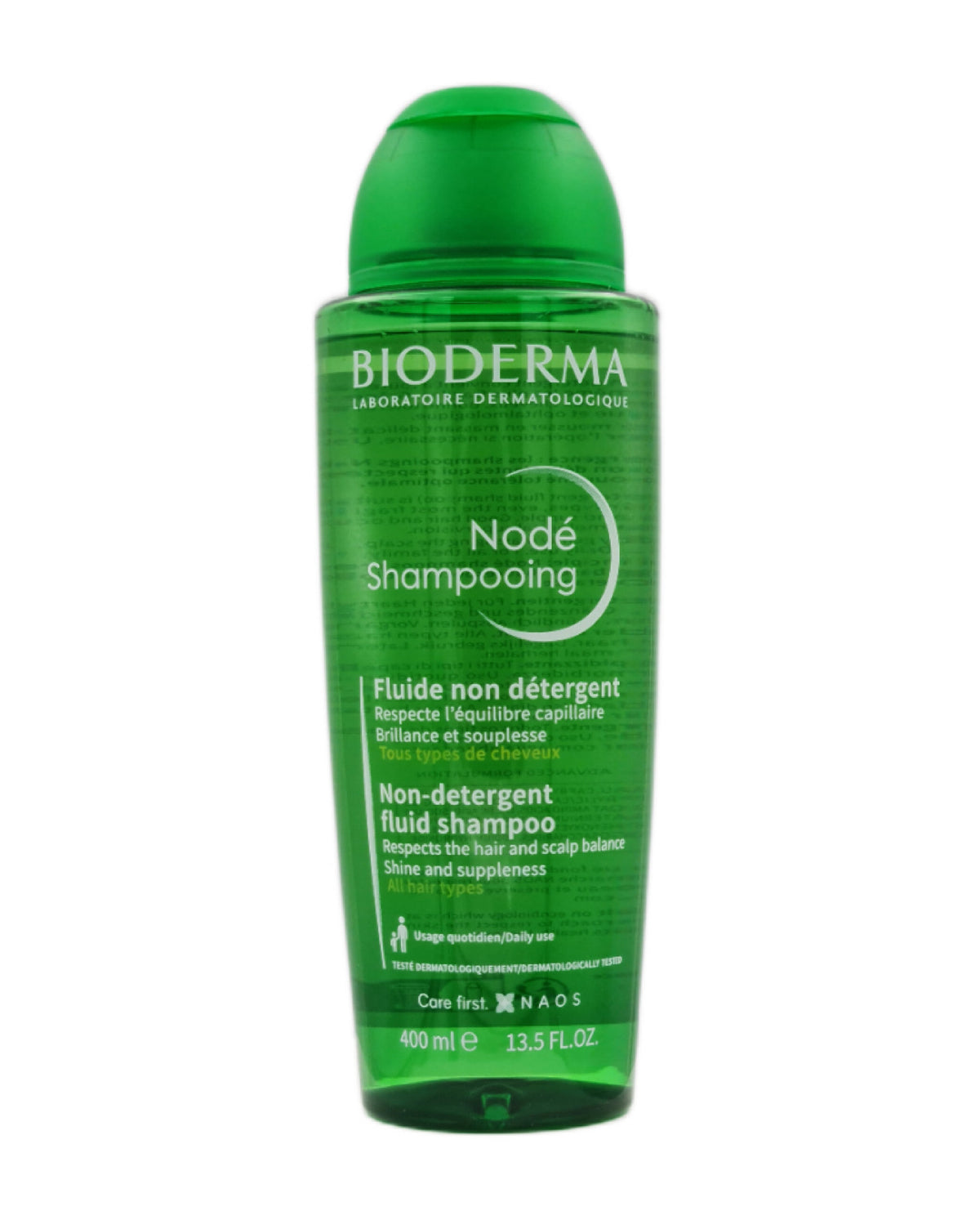 BIODERMA NODÉ – SHAMPOOING FLUIDE NON DÉTERGENT 🌿 400ml
