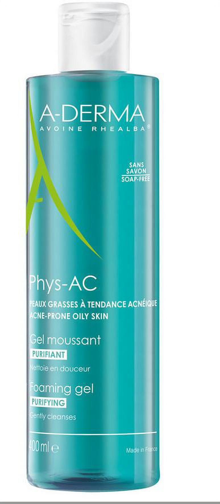 A-DERMA PHYS-AC – EAU MICELLAIRE PURIFIANTE 💙400ml