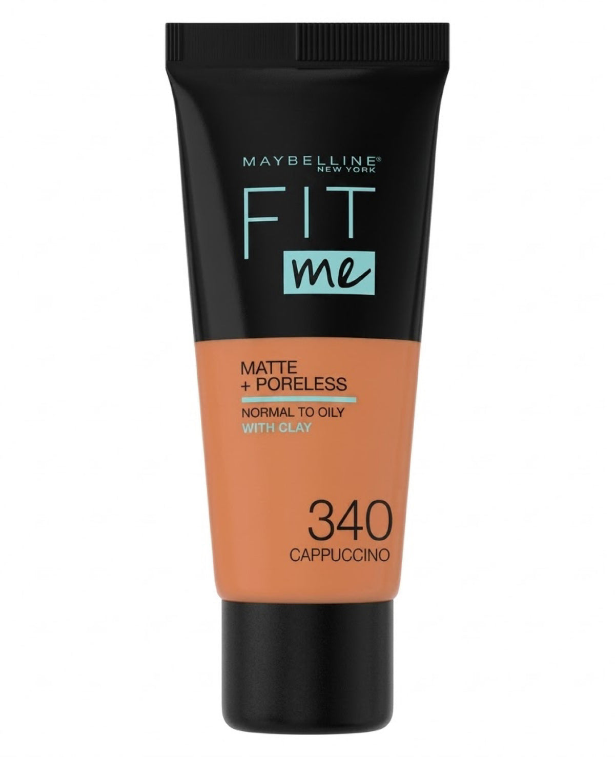 MAYBELLINE FIT ME MATTE + PORELESS – 340 CAPPUCCINO 🤎