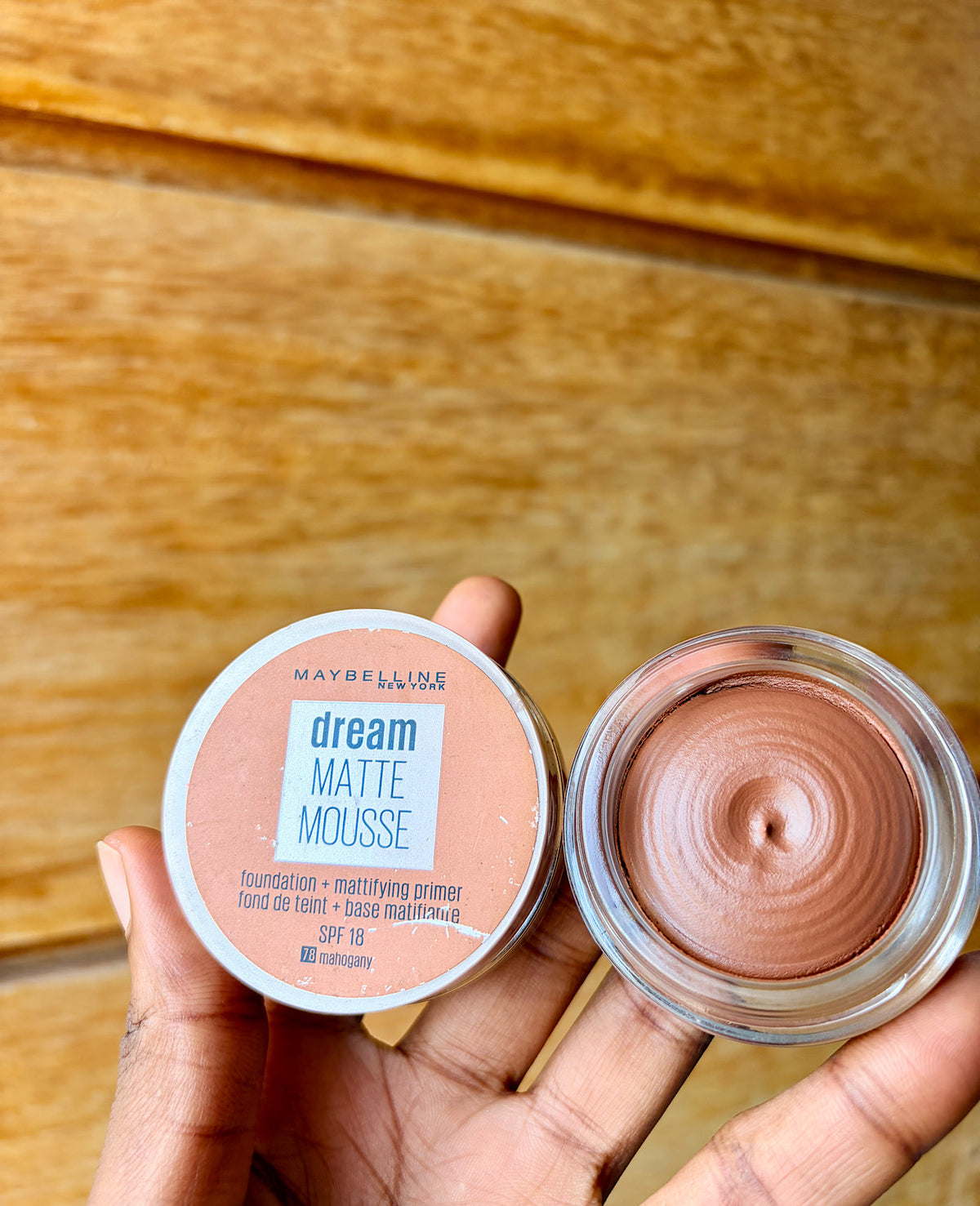 🤎 MAYBELLINE DREAM MATTE MOUSSE – 78 MAHOGANY