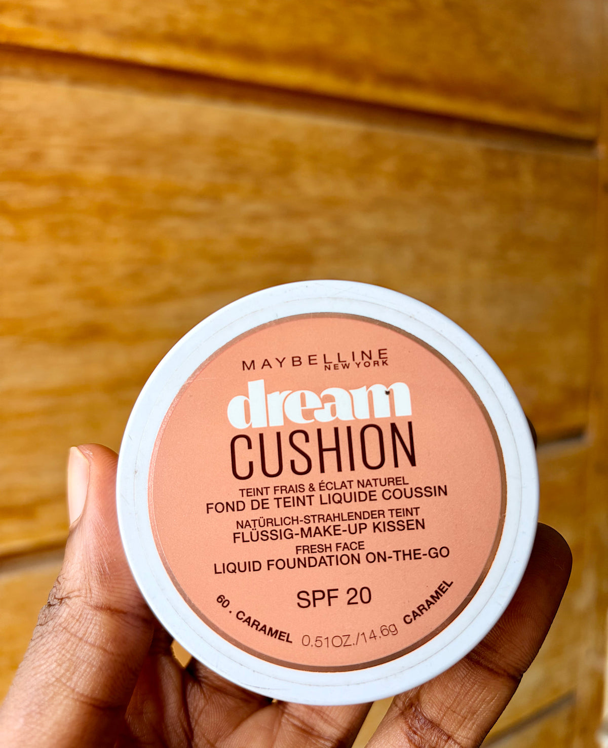 🤎 MAYBELLINE DREAM CUSHION – 60 CARAMEL