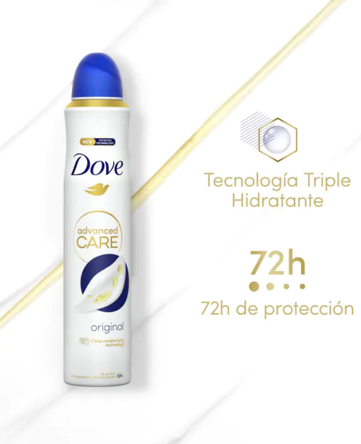 DOVE ADVANCED CARE ORIGINAL – 200 ML