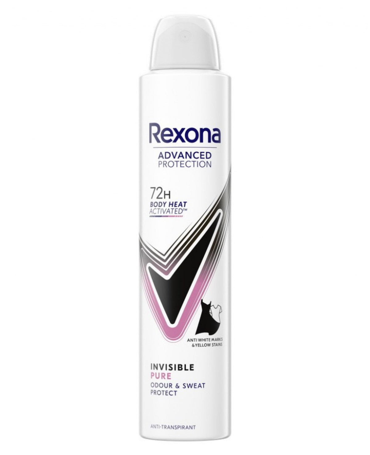 REXONA ADVANCED PROTECTION INVISIBLE PURE – 200 ML