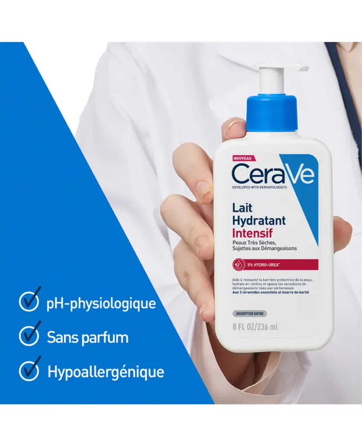 CERAVE LAIT HYDRATANT INTENSIF 236 ML
