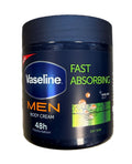VASELINE MEN BODY CREAM FAST ABSORBING 400 ML