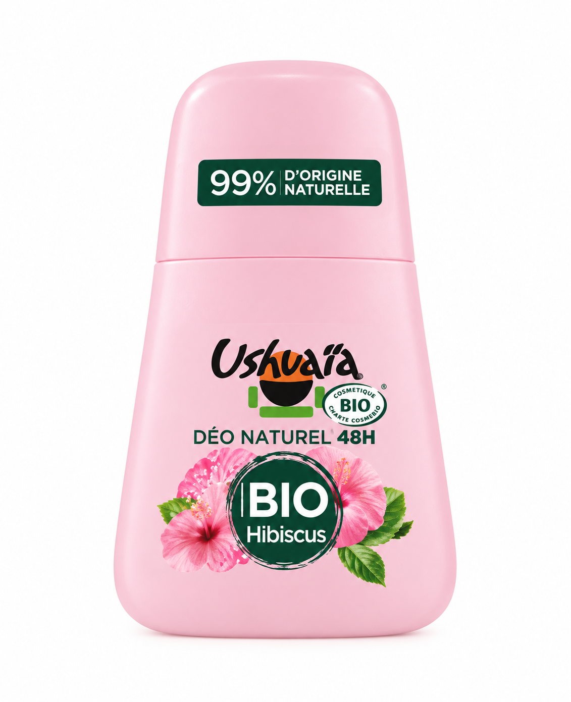 USHUAÏA DÉODORANT NATUREL BIO HIBISCUS 48H