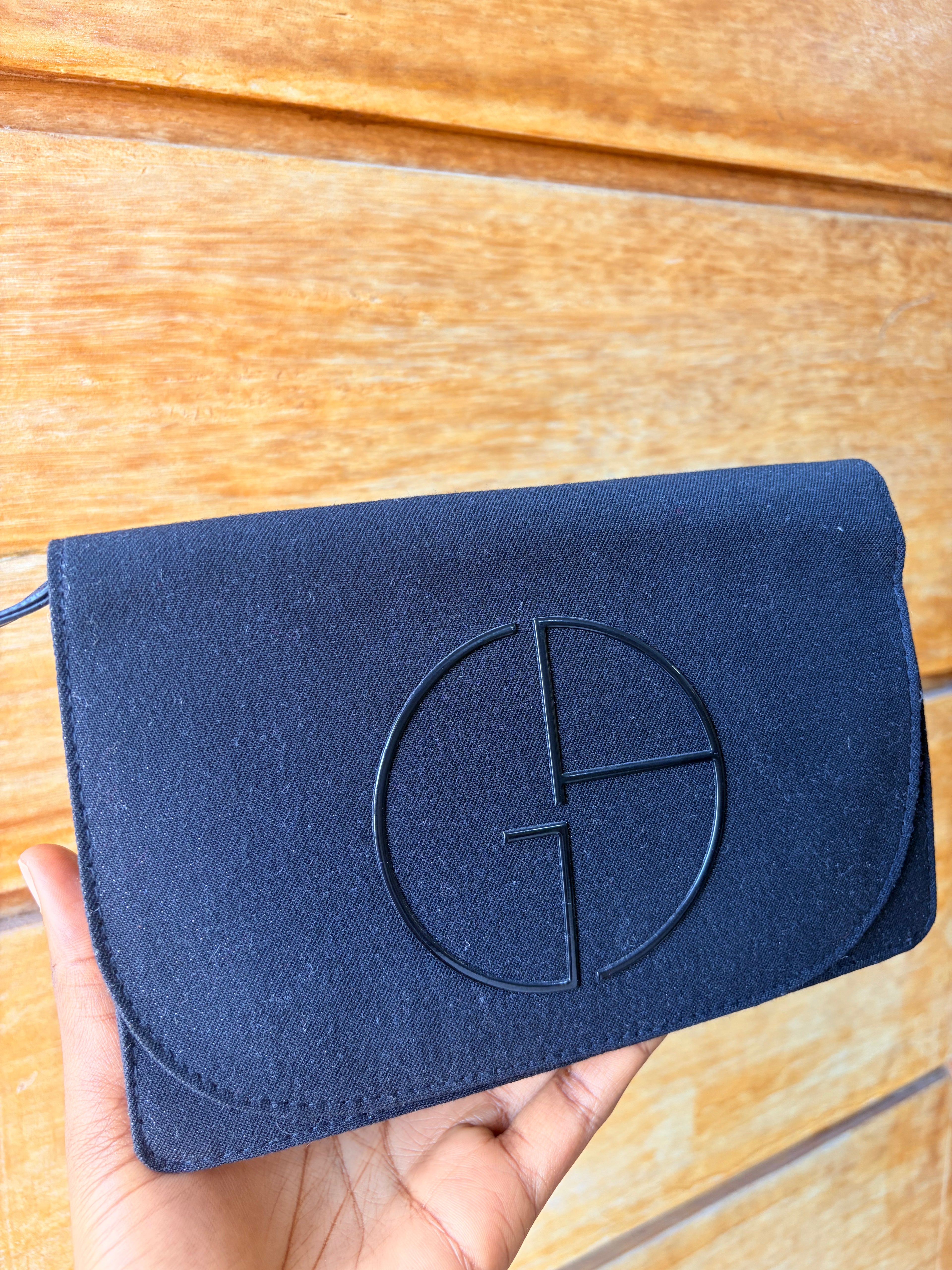 POCHETTE GIORGIO ARMANI NOIRE