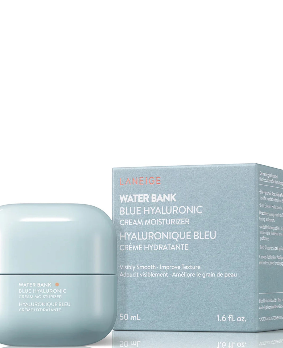 LANEIGE WATER BANK BLUE HYALURONIC GEL MOISTURIZER – 50 ML 💧